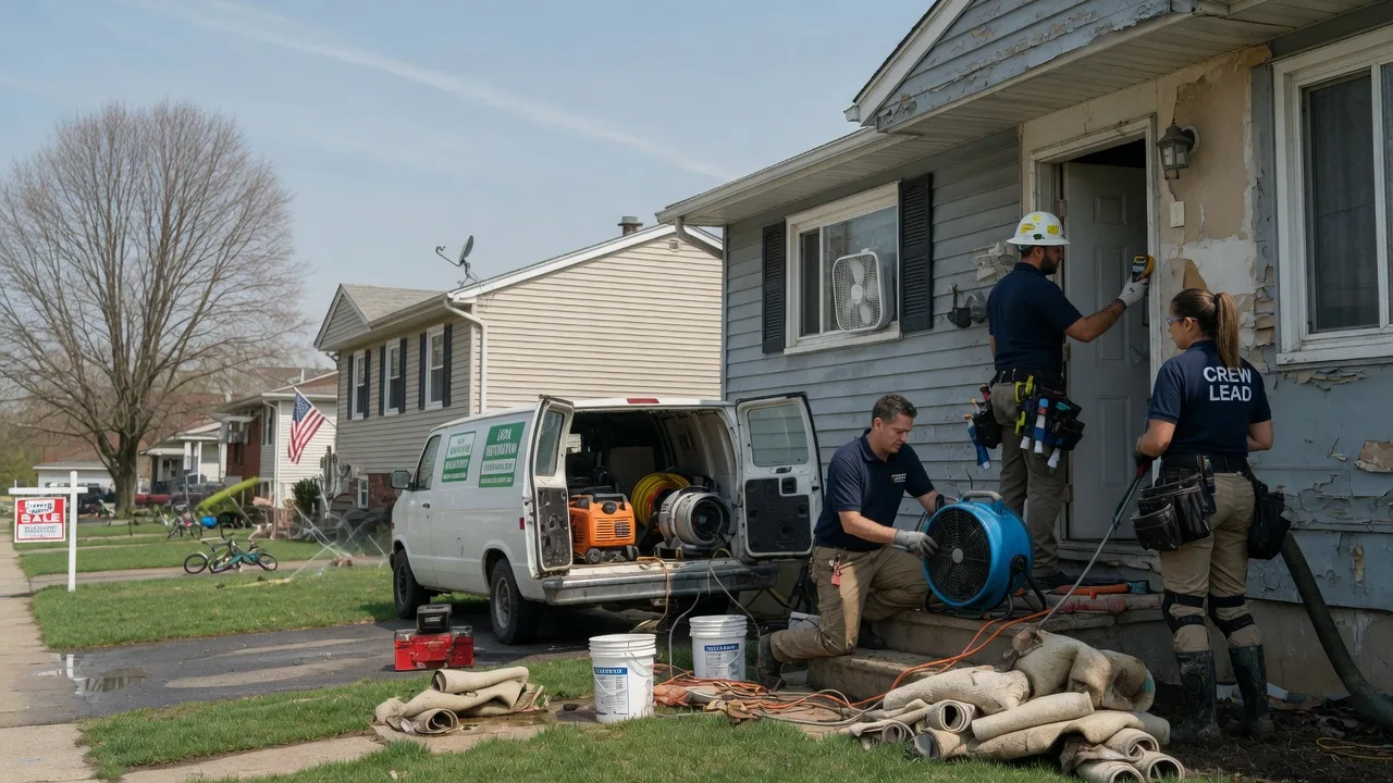 Flood Cleanup in Hague, ND near me